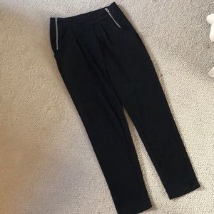 H&M black dress pant size 4
